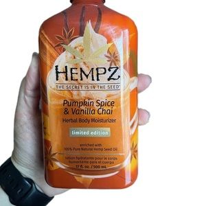 Hempz pumpkin spice lotion